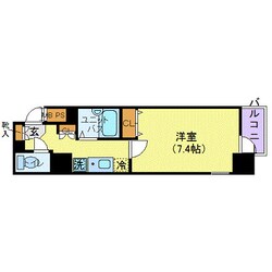 メインステージ日本橋箱崎Ⅱの物件間取画像